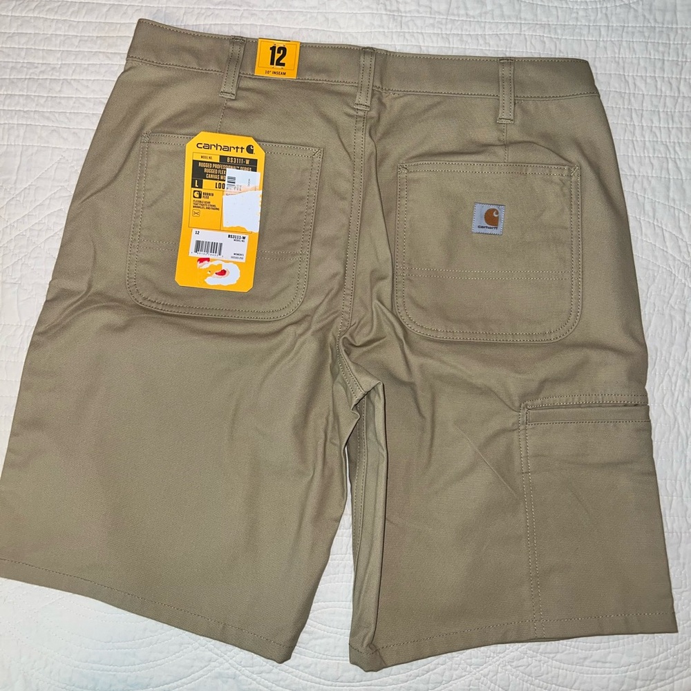 Carhartt Khaki Cargo Shorts